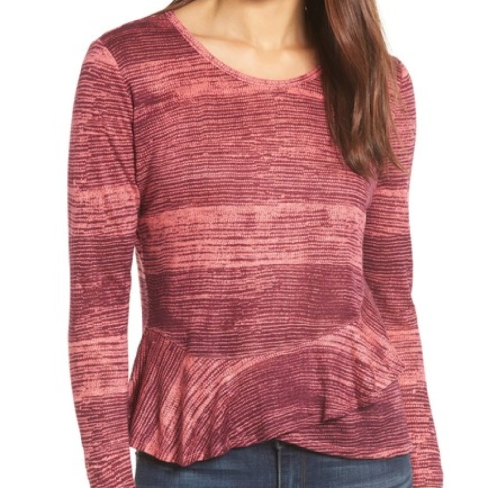 Lucky Brand Ruffle Top